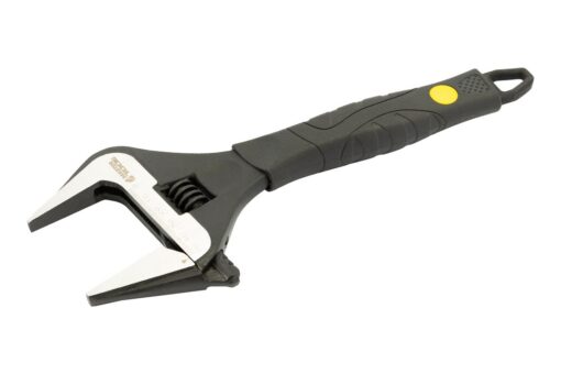 Ключ разводной MASTERTOOL 250 мм 0 – 50 мм тонкие губки CrV рукоятка с TPR накладкой 76-0323