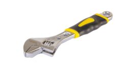 Ключ разводной MASTERTOOL 150 мм 0 – 24 мм переставная губка CrV рукоятка с двухкомпонентной накладкой 76-0421