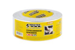 Лента алюминиевая огнезащитная MASTERTOOL UL 510 t 160°C 50 мм 50 м 77-1550
