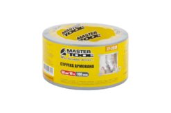 Лента армированная MASTERTOOL t 60°C 50 мм 10 м серая 77-2510