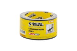Лента армированная MASTERTOOL POWER t 70°C 50 мм 5 м черная 77-2605