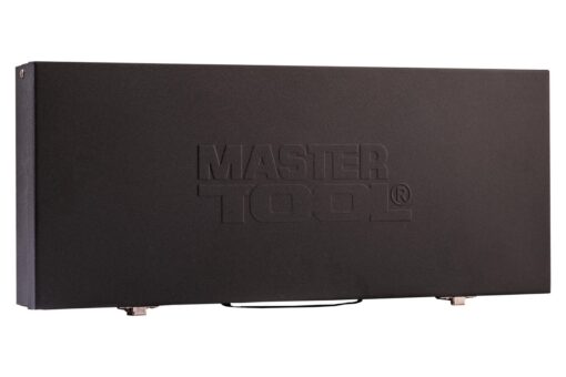 Набор инструментов MASTERTOOL PROFI ½" 24 шт 10-32 мм гнутый вороток CrV50BV30 металлический кейс 78-4125 — изображение 11