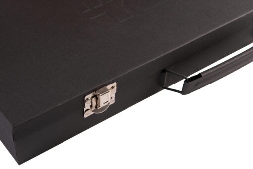 Набор инструментов MASTERTOOL PROFI ½" 26 шт 8-32 мм телескопическая трещотка CrV50BV30 металлический кейс 78-4126 — изображение 11