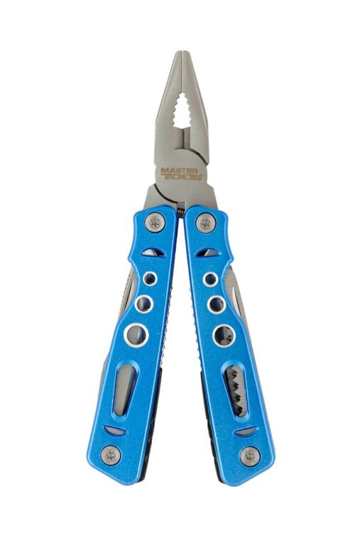Мультитул MASTERTOOL "Плоскогубцы MAXI" 15в1 алюминиевая рукоятка чехол 79-0525 — изображение 3