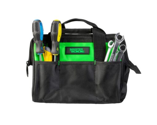 Сумка для инструментов MASTERTOOL 310х190х230 мм 3 кармана 1680 DEN 79-1912 — изображение 9
