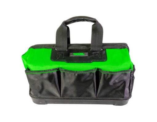 Сумка для инструментов MASTERTOOL 460х250х300 мм 8 карманов пластиковое дно 1680 DEN 79-1918 — изображение 3