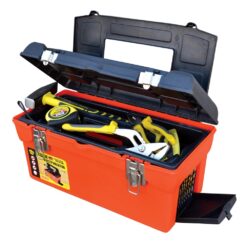 Ящик для инструментов MASTERTOOL с металлическими замками 16.5" 420х225х210 мм 79-2105