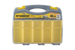 Органайзер двухсторонний MASTERTOOL с ручкой 15" 370х300х80 мм 15 секций/10 лотков 79-3131