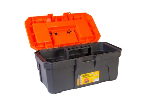 Ящик для инструментов MASTERTOOL с пластиковыми замками 16" 410х230х205 мм 79-6026 — изображение 4
