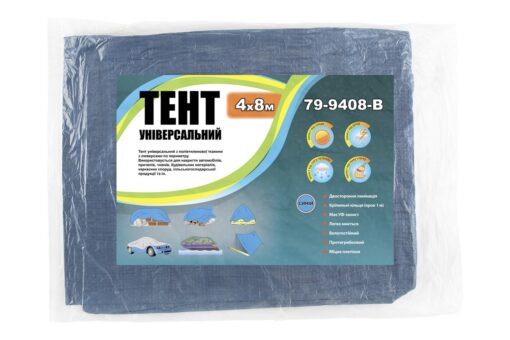 Тент ГОСПОДАР BLUE 4х8 м 79-9408-В — изображение 4