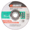 Диск абразивный зачистной для камня GRANITE 150х6.0х22.2 мм 8-05-156