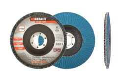 Диск шліфувальний пелюстковий конусний GRANITE ZIRCONIA Т29 зерно 150 125х22 мм 8-32-150