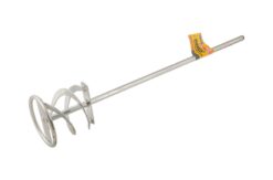 Миксер строительный для красок и смесей MASTERTOOL ленточный HEX Ø 80 мм L 400 мм 80-0018