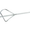 Миксер строительный для красок и смесей MASTERTOOL HEX Ø 100 мм L 390 мм 80-0220