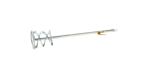 Миксер строительный для красок и смесей MASTERTOOL SDS-Plus ленточный Ø 80 мм L 400 мм 80-0318