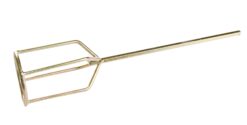 Миксер строительный для гипсовых и цементных смесей MASTERTOOL HEX Ø 80 мм L 400 мм 80-0618