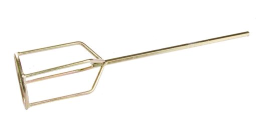 Миксер строительный для гипсовых и цементных смесей MASTERTOOL HEX Ø 80 мм L 400 мм 80-0618
