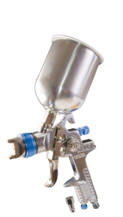 Краскопульт пневматический MASTERTOOL HVLP GLAZE ВАЛБ 600 мл Ø 1,4 мм круглый/плоский факел 150-220 л/мин 3-4 бар 80-8905