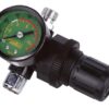 Редуктор с манометром для покрасочного пистолета MASTERTOOL 0-12 бар 1/4" 80-8918