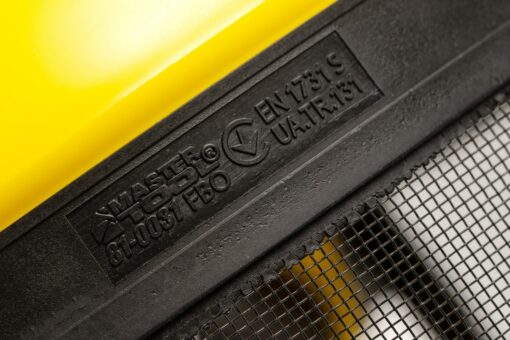 Щиток защитный газонокосильщика MASTERTOOL с наголовником с металлической сеткой 81-0016 — изображение 4
