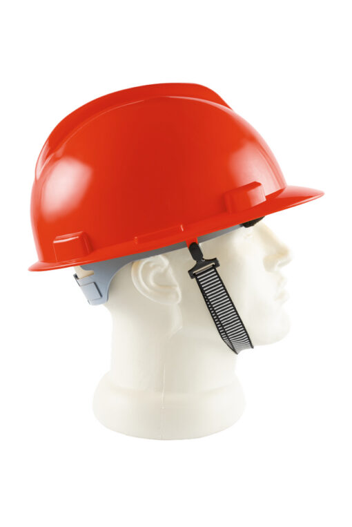 Каска защитная MASTERTOOL VELPE IV-I-440V-53-61 II-EN 397 красная 81-1007 — изображение 4