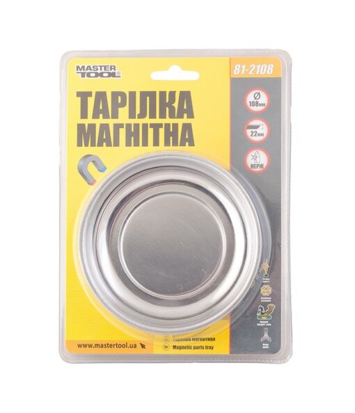 Тарелка магнитная MASTERTOOL 108 мм 81-2108 — изображение 2