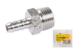 Переходник MASTERTOOL с наружной резьбой 1/2" - шланг 10 мм 81-9298