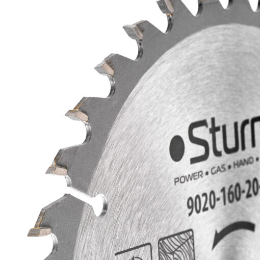 Диск пильний по дереву (160х20 мм; 36T) Sturm 9020-160-20-36T - Зображення 2