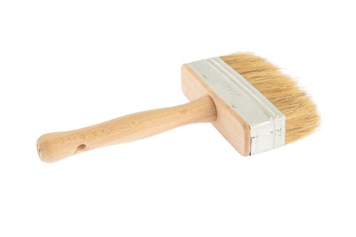 Макловица MASTERTOOL 110х30 мм натуральная щетина с деревянной ручкой 91-9211 — изображение 2