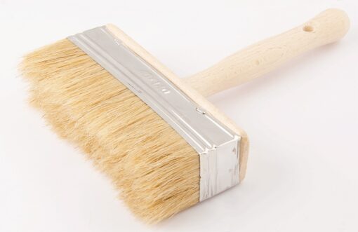 Макловица MASTERTOOL 140х40 мм натуральная щетина с деревянной ручкой 91-9214