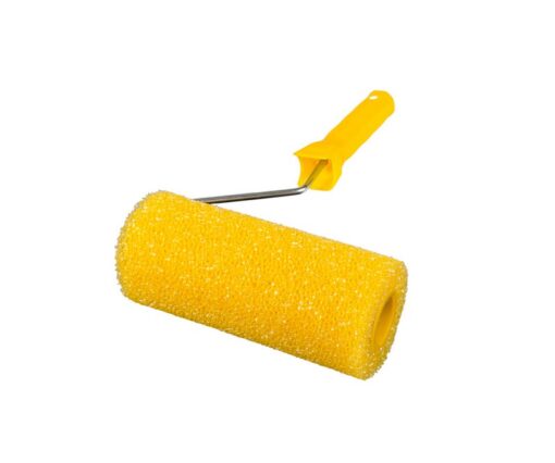 Валик малярный структурный MASTERTOOL Moltopren Decor 80/180 мм Ø 6 мм с ручкой 92-6103 — изображение 2