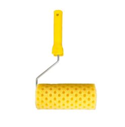 Валик малярный структурный MASTERTOOL Moltopren Decor Peas 80/180 мм Ø 6 мм с ручкой 92-6203