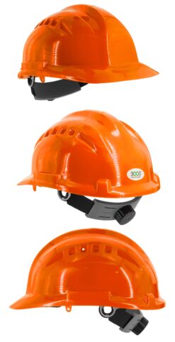 Каска захисна вентил. 3003 OLSON з храпов.HDPE (29009)
