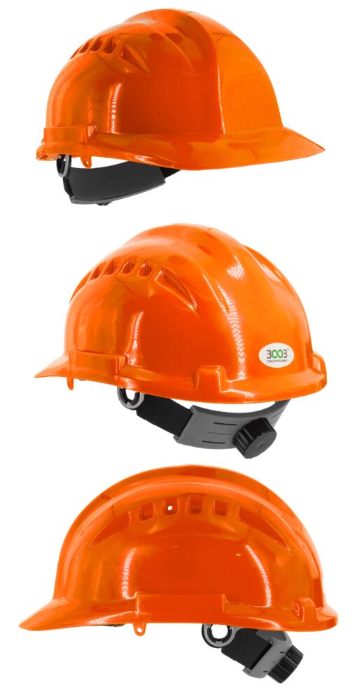 Каска захисна вентил. 3003 OLSON з храпов.HDPE (29009)