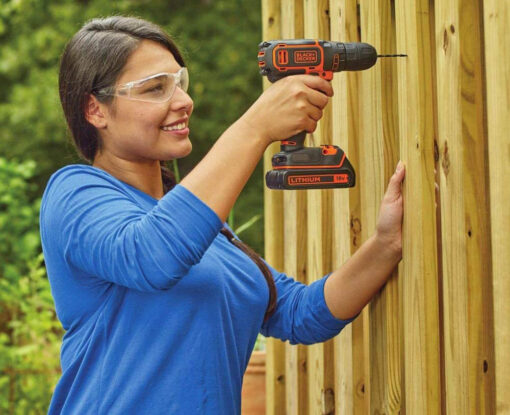 Дрель-шуруповерт аккумуляторная BLACK+DECKER BDCDC18KB — изображение 6