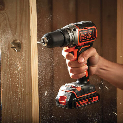 Дрель-шуруповерт аккумуляторная бесщёточная BLACK+DECKER BL186N — изображение 3
