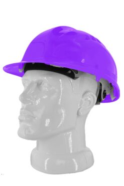 Каска захисна вентильована 3003 OLSON з храповиком, HDPE, фіолетова (29009)