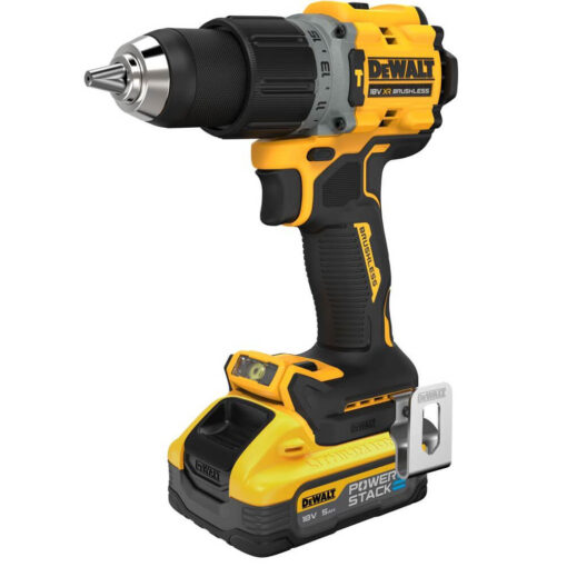 Дрель-шуруповёрт аккумуляторная бесщёточная ударная DeWALT DCD805H2T — изображение 2