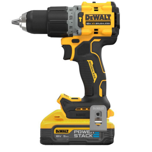 Дрель-шуруповёрт аккумуляторная бесщёточная ударная DeWALT DCD805H2T — изображение 3