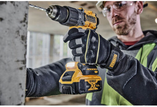 Дрель-шуруповёрт аккумуляторная бесщёточная ударная DeWALT DCD805P2T — изображение 5