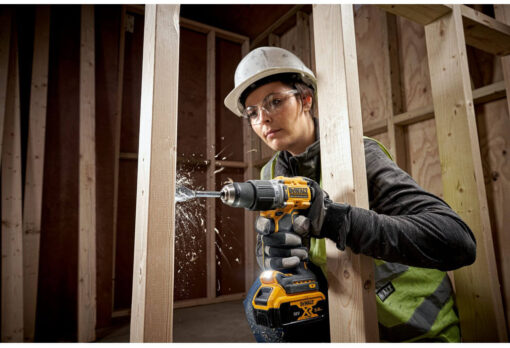 Дрель-шуруповёрт аккумуляторная бесщёточная ударная DeWALT DCD805P2T — изображение 6