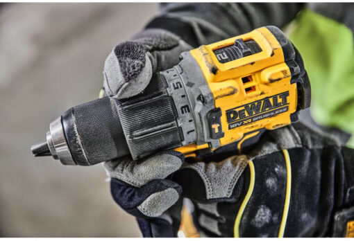 Дрель-шуруповёрт аккумуляторная бесщёточная ударная DeWALT DCD805P2T — изображение 8