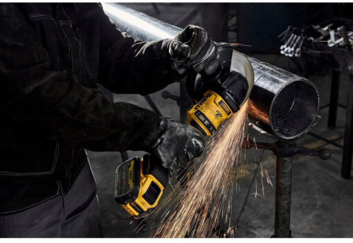 Шліфмашина кутова - болгарка акумуляторна безщіткова DeWALT DCG440N - Зображення 4