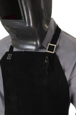 Фартух 3003 WELDER чорний спилковий з пряжками (63050)