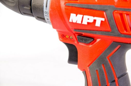 Дрель-шуруповерт аккумуляторная MPT 12 V Li-ion 1.5 Ач 0-600 об/мин 0-10 мм 1 АКБ MCDT1216.B1 — изображение 5