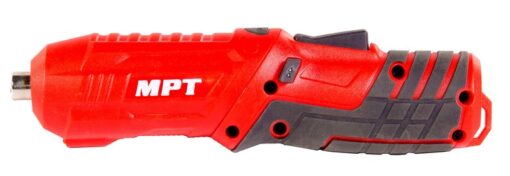 Отвертка аккумуляторная поворотная MPT 4 V Li-ion 1.5 Ач 250 об/мин 3.5 Нм реверс USB аксессуары 10 шт MCSD4006.1 — изображение 3