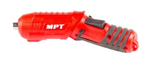Отвертка аккумуляторная поворотная MPT 4 V Li-ion 1.5 Ач 250 об/мин 3.5 Нм реверс USB кейс аксессуары 47 шт MCSD4006.3 — изображение 5