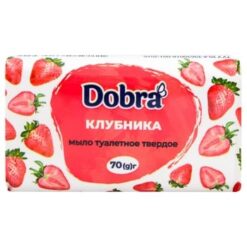 Мило туалетне тверде ТМ "Dobra", марка (К), "Полуниця" 70г