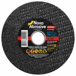 Круг відрізний NovoAbrasive Extreme по металу та нержавіючій сталі 125x1,0x22,23 мм