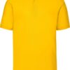 Теніска Fruit of the Loom 65:35 Polo Сонячно-Жовтий 2XL